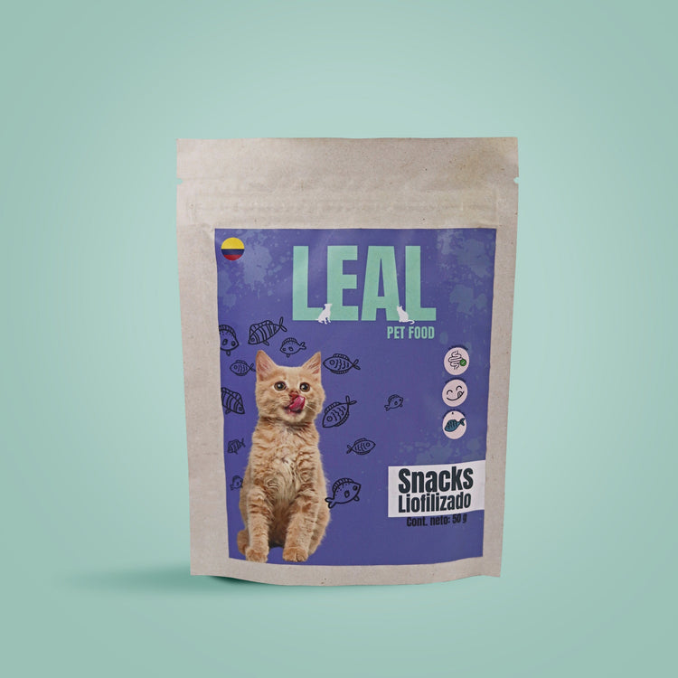 Trocitos de salmón liofilizados (50g)