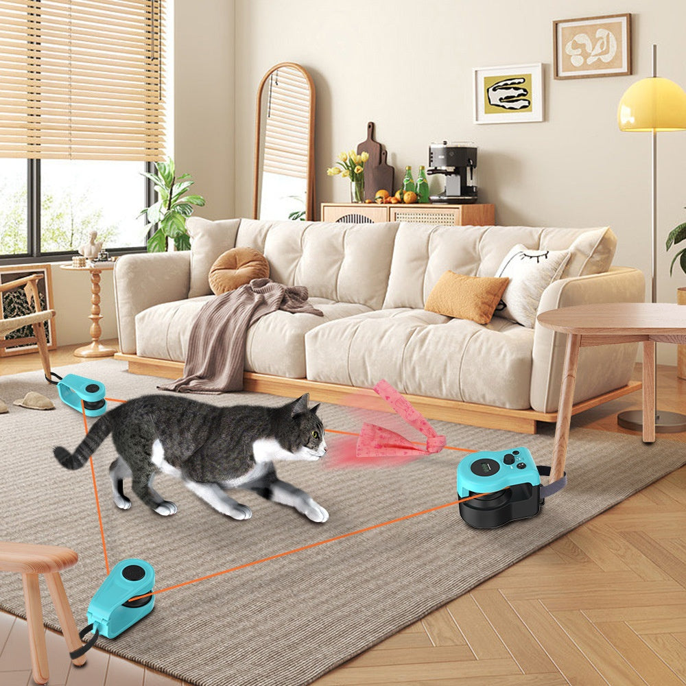 ChaseWhisker™ – Ejercicio divertido para gatos perezosos 😺💨