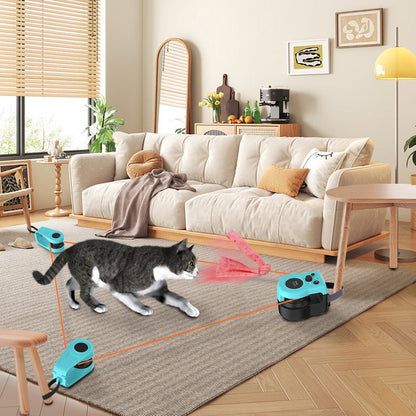 ChaseWhisker™ – Ejercicio divertido para gatos perezosos 😺💨