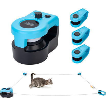 ChaseWhisker™ – Ejercicio divertido para gatos perezosos 😺💨