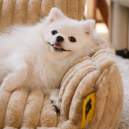Almohada ortopédica grande, suave y lavable para perros, sofá cama para perros - Sueño Nocturno