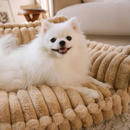 Almohada ortopédica grande, suave y lavable para perros, sofá cama para perros - Sueño Nocturno