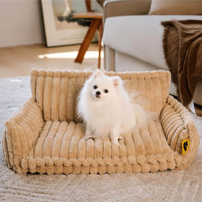 Almohada ortopédica grande, suave y lavable para perros, sofá cama para perros - Sueño Nocturno