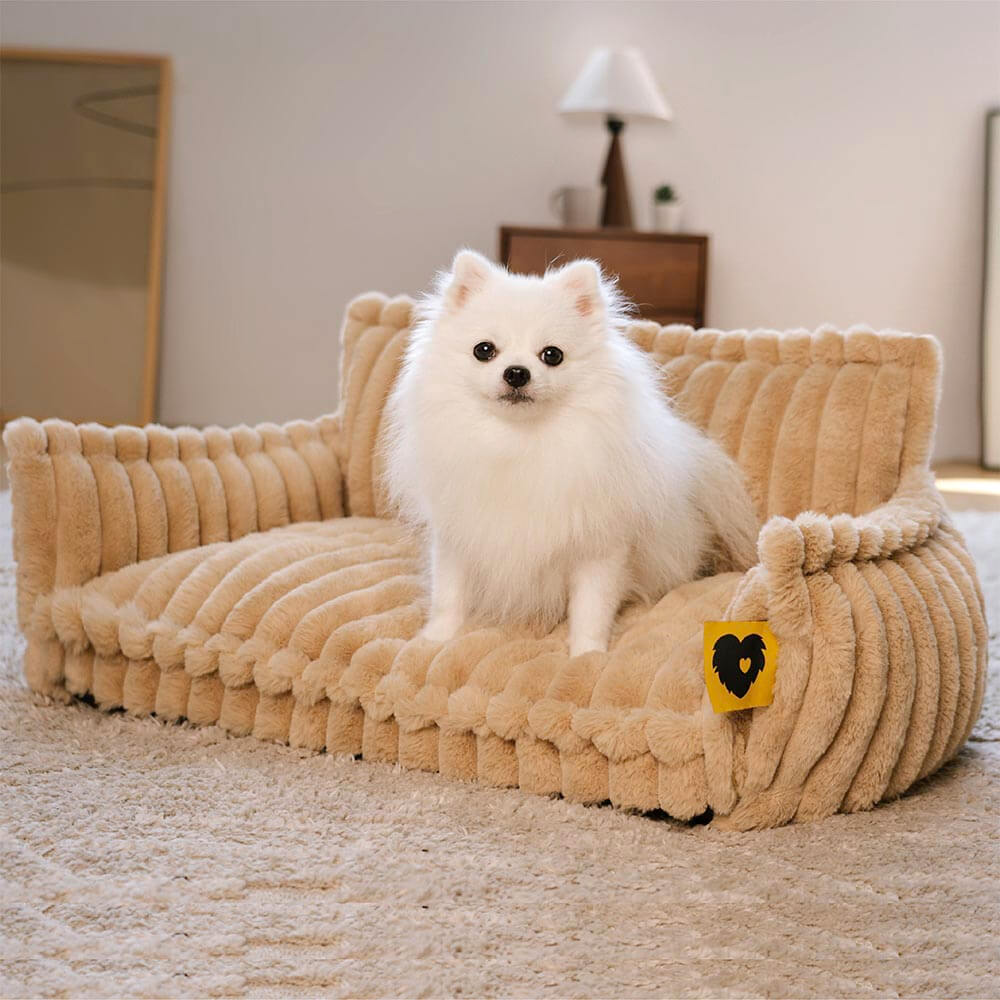 Almohada ortopédica grande, suave y lavable para perros, sofá cama para perros - Sueño Nocturno