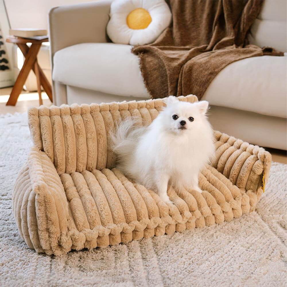 Almohada ortopédica grande, suave y lavable para perros, sofá cama para perros - Sueño Nocturno