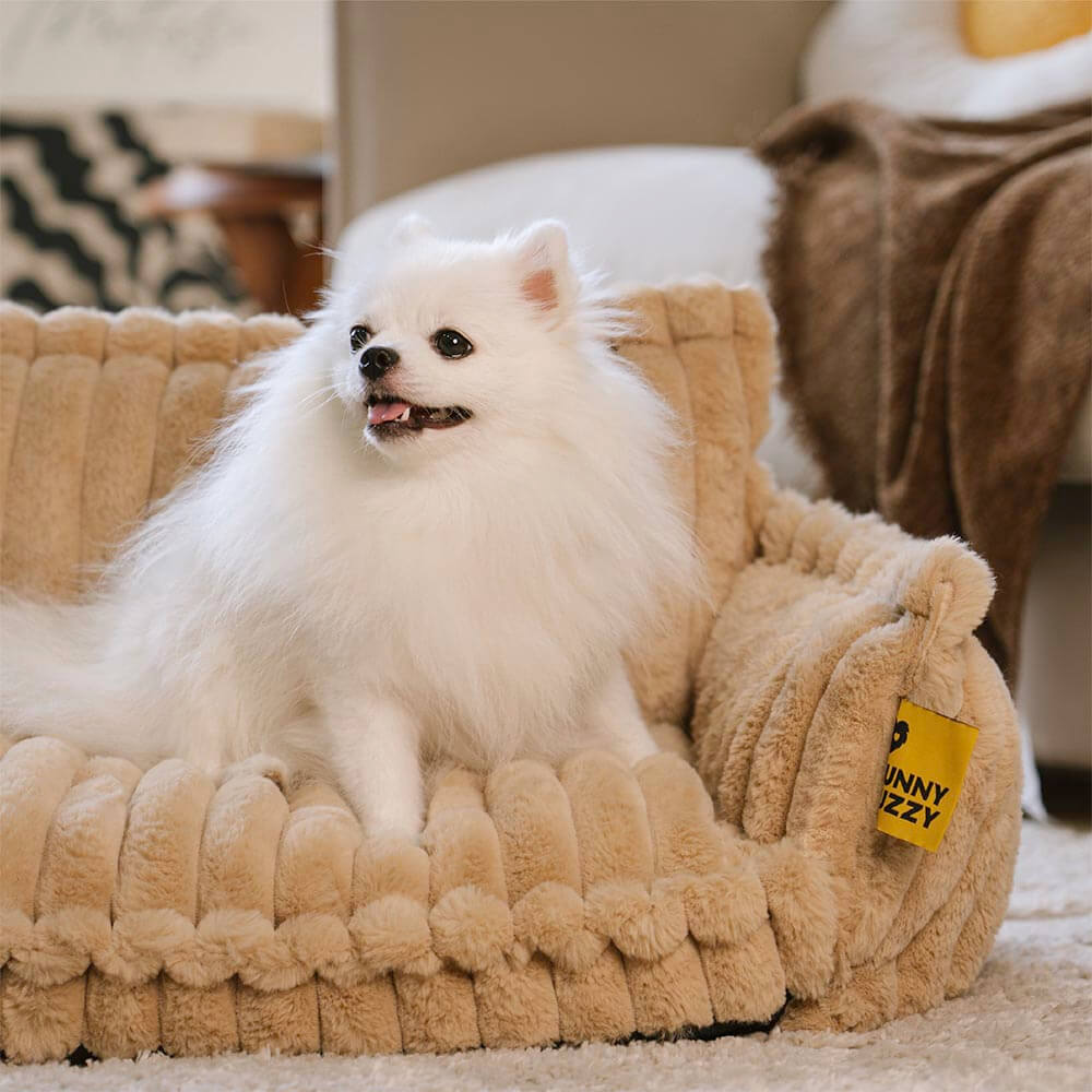 Almohada ortopédica grande, suave y lavable para perros, sofá cama para perros - Sueño Nocturno