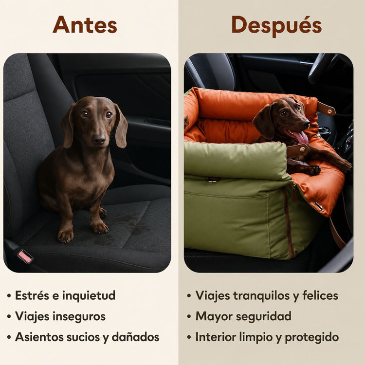 Silla de coche para perros Urban Voyager ISOFIX