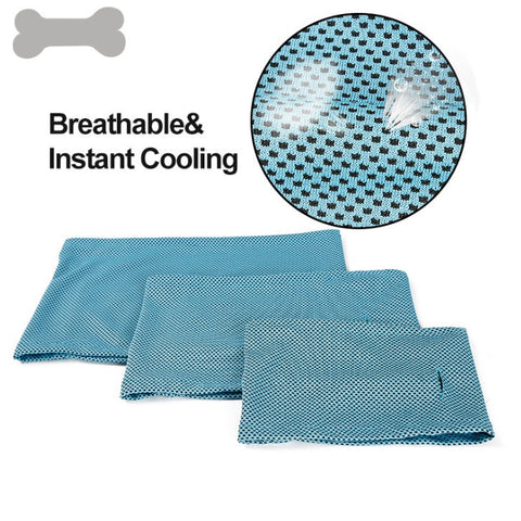 Pañuelo refrescante instantáneo para mascotas, bufanda para perros pequeños, toalla refrescante de verano, collar para perros
