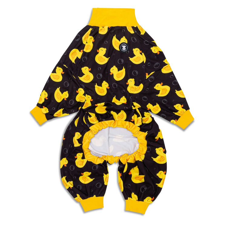 Pijama negro de pitbull "tan increíblemente lindo"