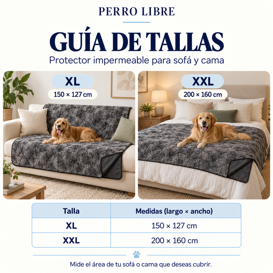 Manta impermeable de piel sintética PupProtector™ Luxe - Oveja de peluche