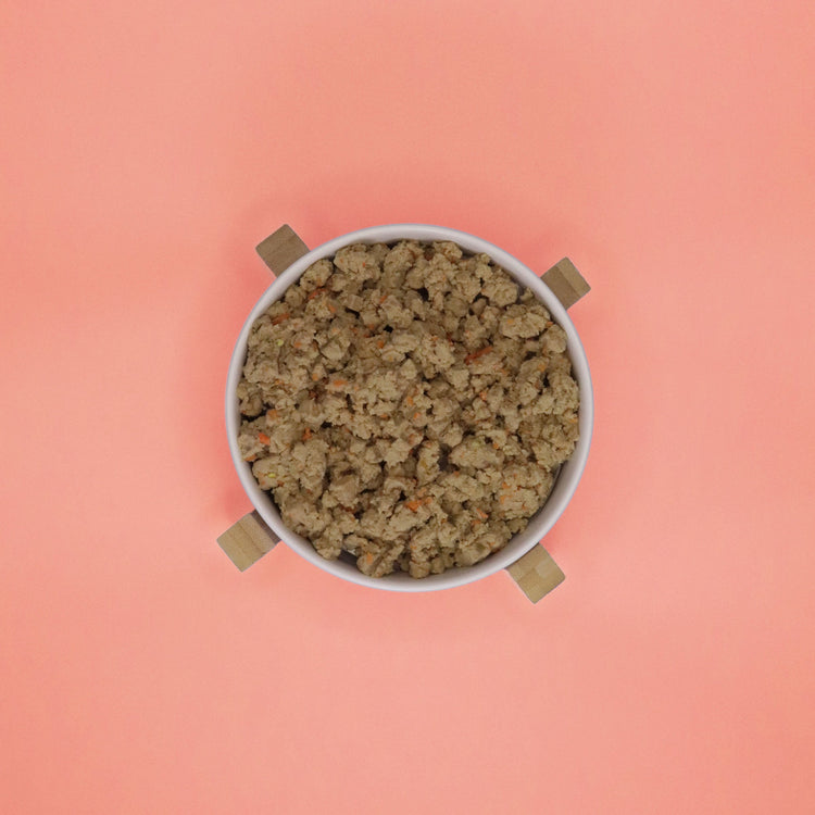 Receta de pavo para adultos (700g)