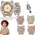 PurrfectMind™ – Rompecabezas de 135 piezas con diseño de gato tranquilo 🐱