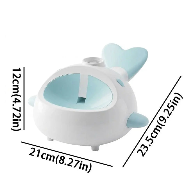 Fuente para gatos WhaleSip™ 🐳🐱 — Agua fresca, patitas felices