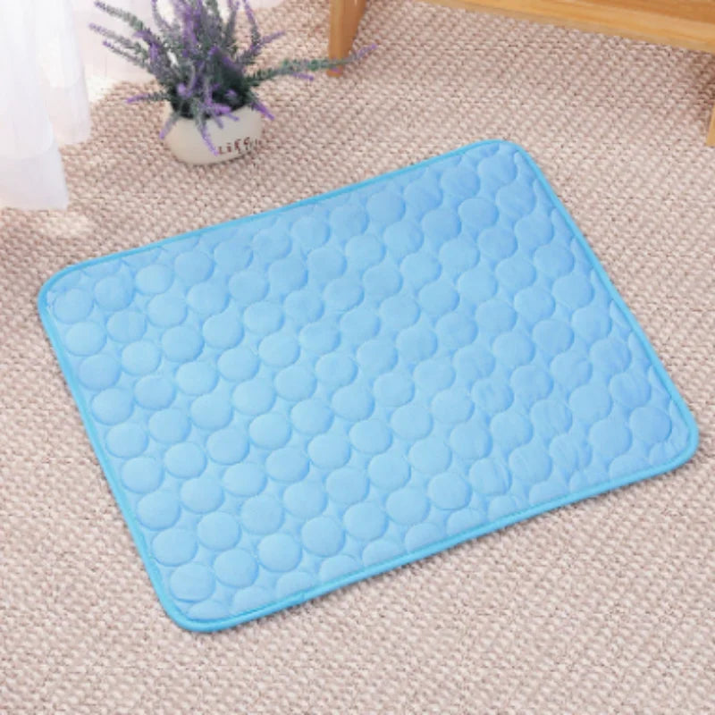 Alfombrilla de gel refrescante extragrande para perros y gatos. Almohadilla refrescante reutilizable para el verano.