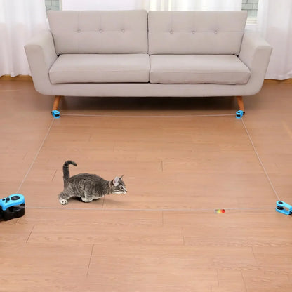 ChaseWhisker™ – Ejercicio divertido para gatos perezosos 😺💨