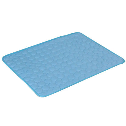 Alfombrilla de gel refrescante extragrande para perros y gatos. Almohadilla refrescante reutilizable para el verano.