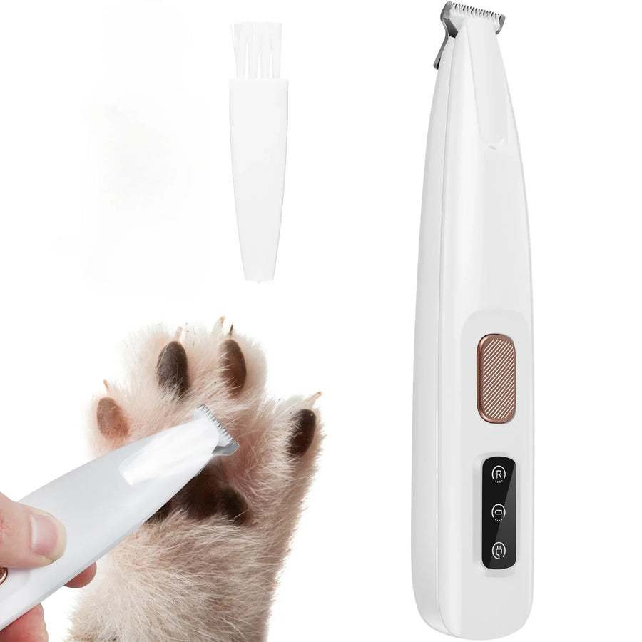 Cortapelos GlowGroom™ 💡🐾 — Precisión LED, cortes sin estrés