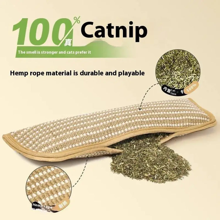 Juguete masticable PurrPlay™ con hierba gatera 🐱🌿 — Diversión sin fin y masticación saludable