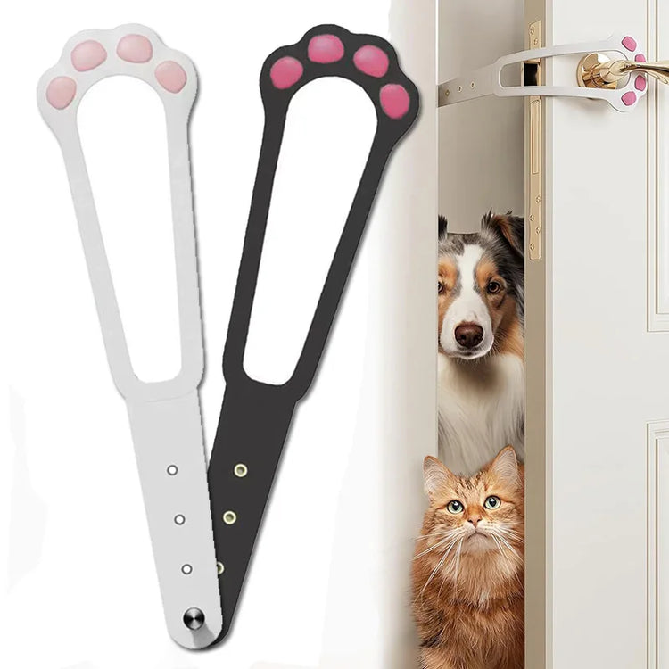 Purrfect Passage: Soporte para pestillo de puerta de gato