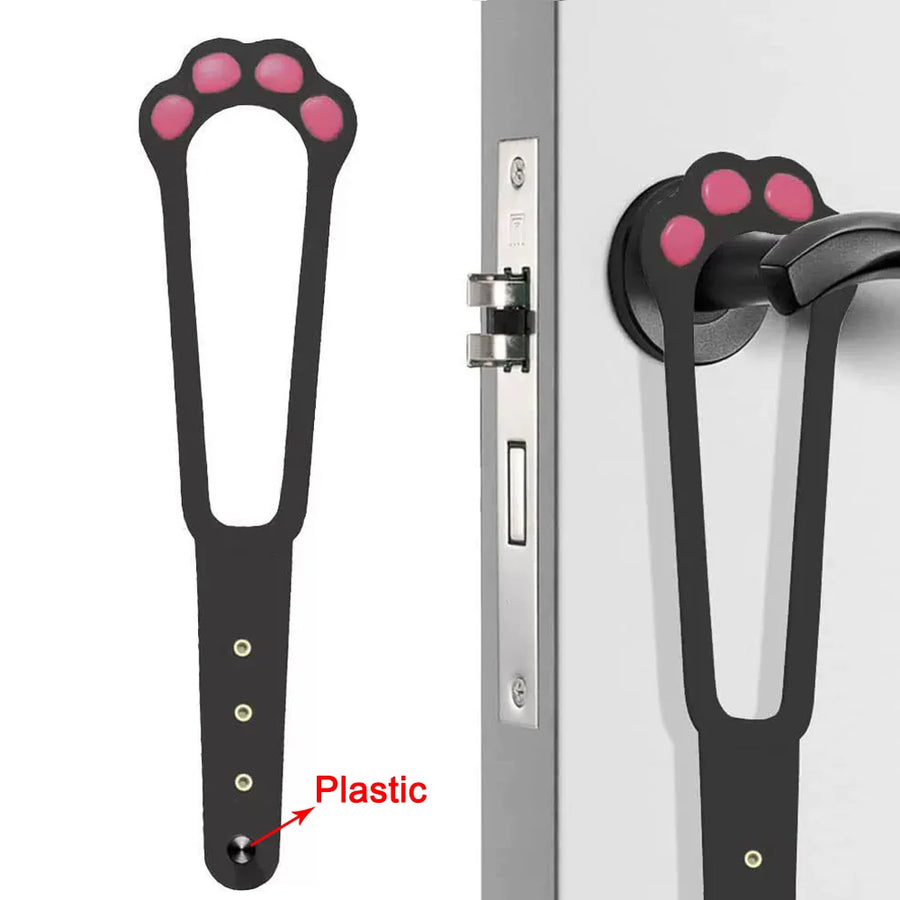 Purrfect Passage: Soporte para pestillo de puerta de gato