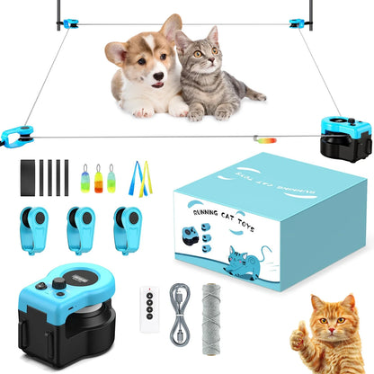 ChaseWhisker™ – Ejercicio divertido para gatos perezosos 😺💨