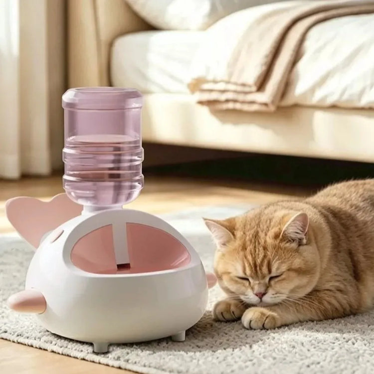 Fuente para gatos WhaleSip™ 🐳🐱 — Agua fresca, patitas felices