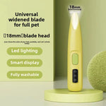 Cortapelos GlowGroom™ 💡🐾 — Precisión LED, cortes sin estrés