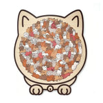 PurrfectMind™ – Rompecabezas de 135 piezas con diseño de gato tranquilo 🐱