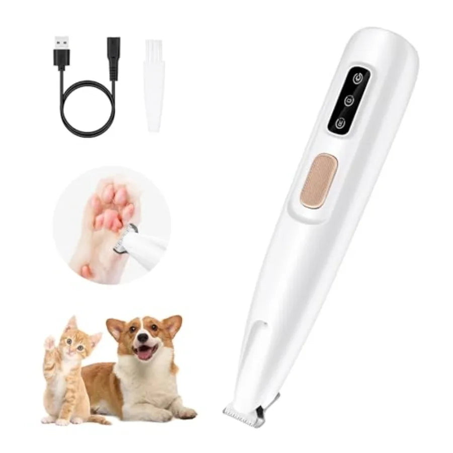 Cortapelos GlowGroom™ 💡🐾 — Precisión LED, cortes sin estrés