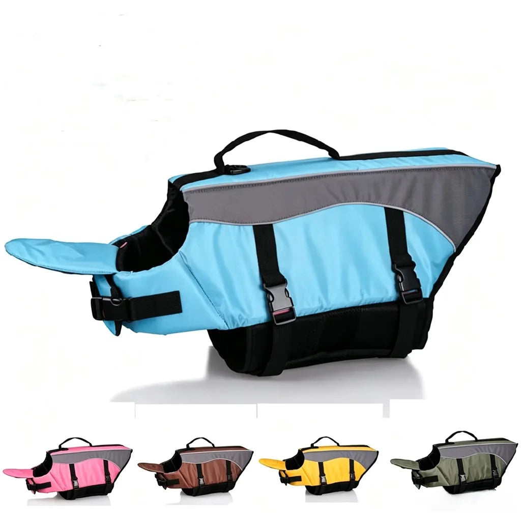 Safety Pet Dog Swimming Vest Floating Detachable Adjustable Dog Life Vests For Boating For Small Large Breed Outdoor Camping