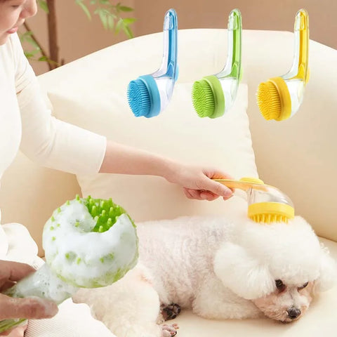 Cepillo de baño PawSpa™ 🐶🛁 — Masajea, limpia y mima en uno