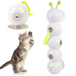 Juguete para gatos con forma de oruga ondulante: ¡movimiento automático para un juego sin fin!