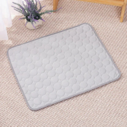 Alfombrilla de gel refrescante extragrande para perros y gatos. Almohadilla refrescante reutilizable para el verano.