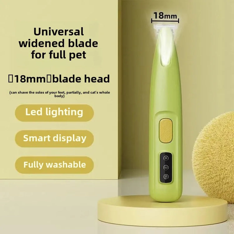 Cortapelos GlowGroom™ 💡🐾 — Precisión LED, cortes sin estrés