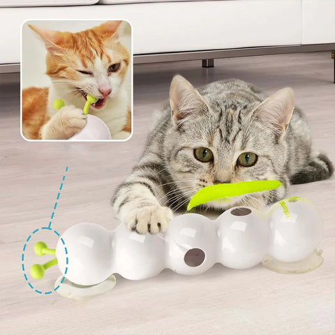 Juguete para gatos con forma de oruga ondulante: ¡movimiento automático para un juego sin fin!