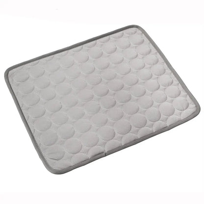 Alfombrilla de gel refrescante extragrande para perros y gatos. Almohadilla refrescante reutilizable para el verano.