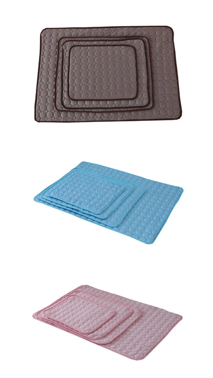 Alfombrilla de gel refrescante extragrande para perros y gatos. Almohadilla refrescante reutilizable para el verano.