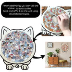 PurrfectMind™ – Rompecabezas de 135 piezas con diseño de gato tranquilo 🐱