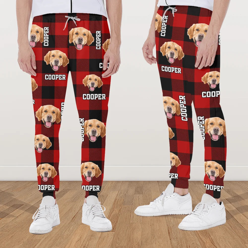 Pantalón de pijama con la cara de tu perro..
