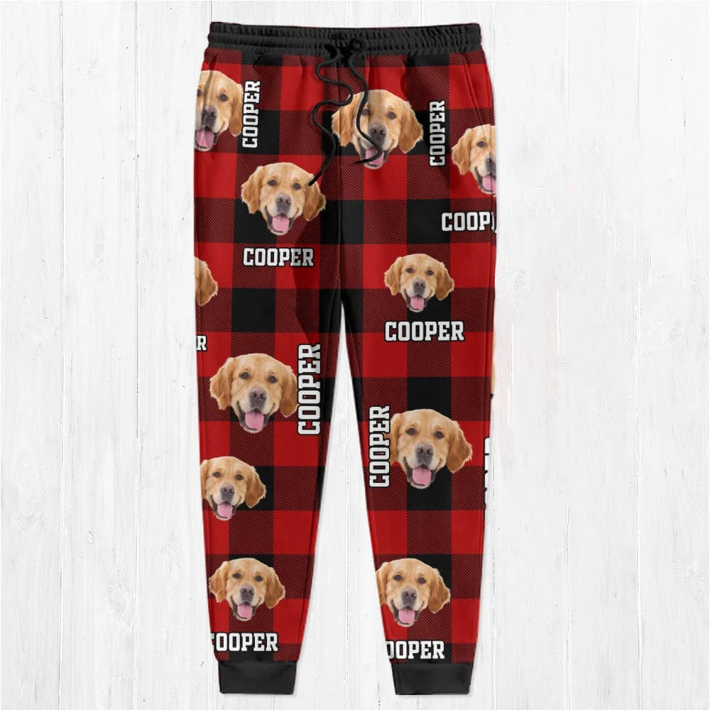 Pantalón de pijama con la cara de tu perro..